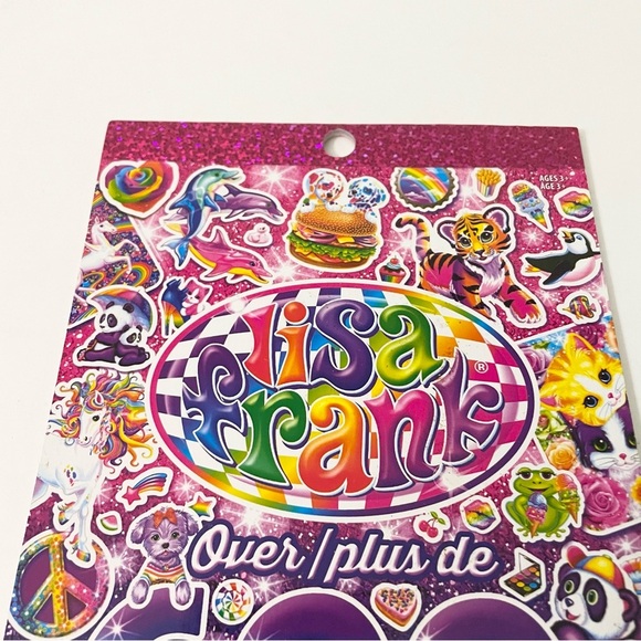 Lisa Frank Over 600 Stickers - Picture 2 of 16